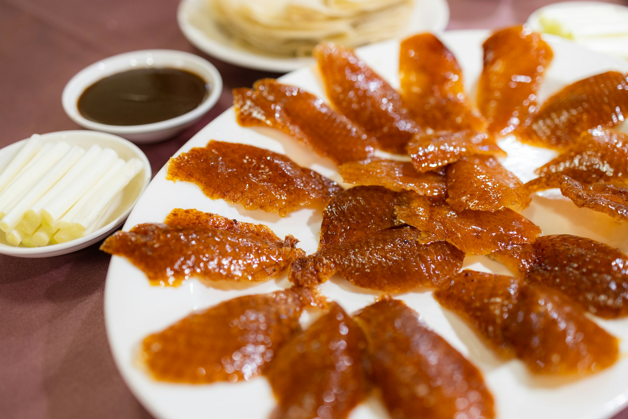 Peking duck asian chinese food