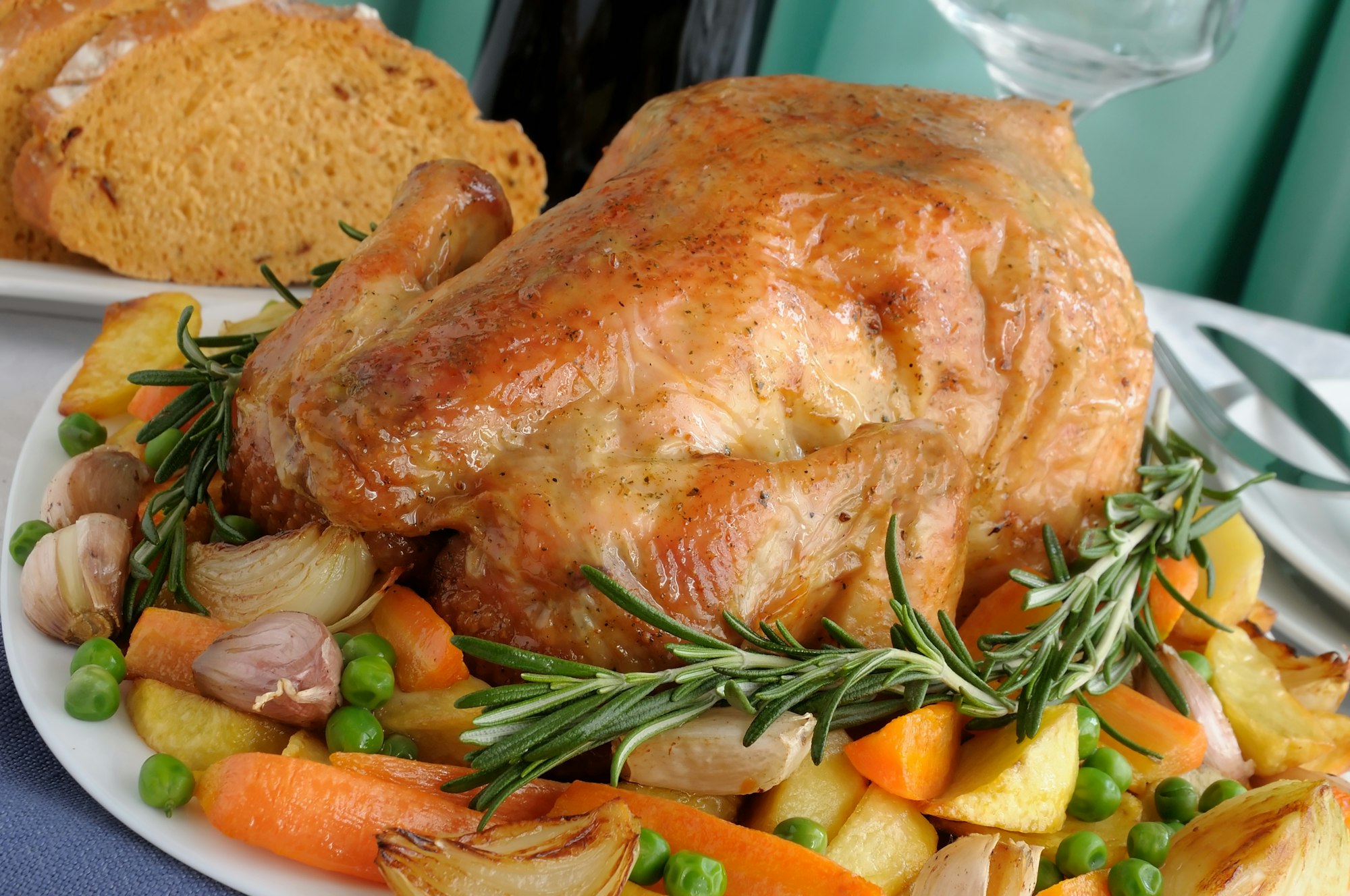 Roasted Chicken with Vegetables